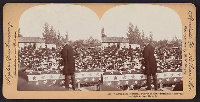 Roosevelt in Tipton, 1902