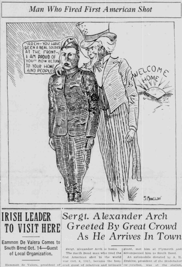 Alexander Arch SB News Times September 28 1919