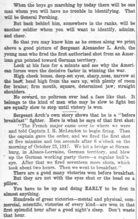 Alexander Arch Washington Times September 17 1919 (3)