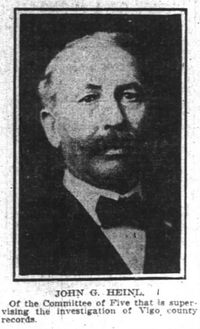 John G. Heinl - Indianapolis News February 2 1906