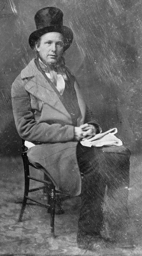 Horace Greeley -- Matthew Brady circa 1860