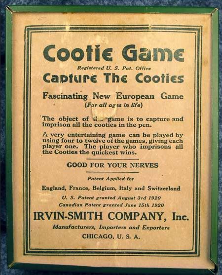 Cooties Game, 1920 -- Anglo Boer War Museum