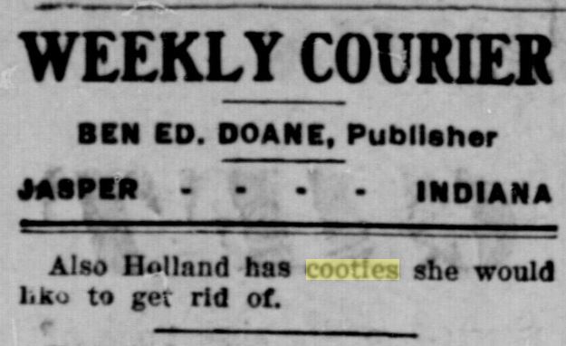 Jasper Weekly Courier, December 20, 1918
