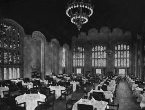 Dining Room, University Club of Chicago, 1909