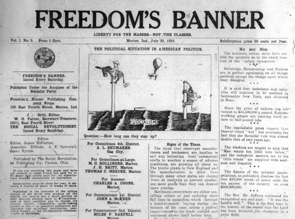 Freedom's Banner, Marion, Ind., July 23, 1910
