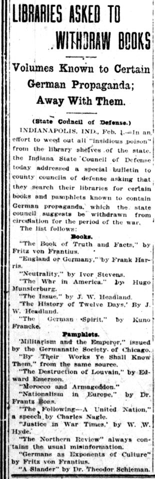 Lake County Times, February 1, 1918