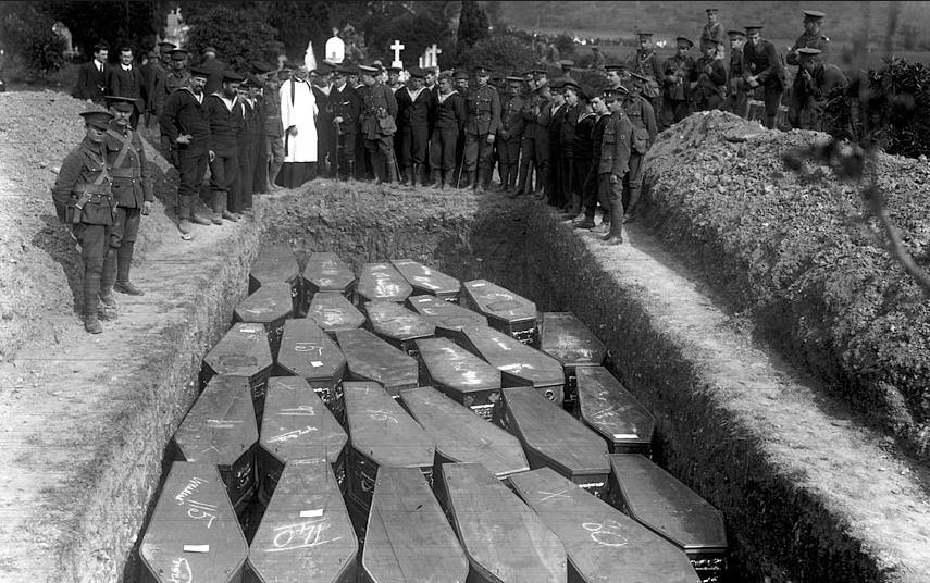 Queenstown mass grave