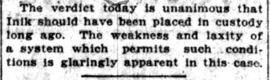 Mike Inik -- Lake County Times, December 5, 1916 (14)