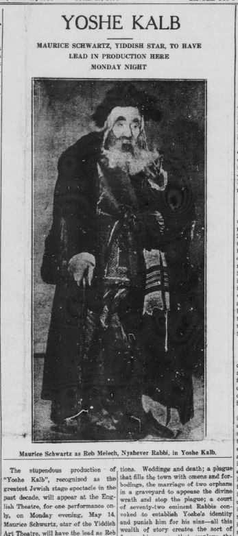 Jewish Post, May 11, 1934