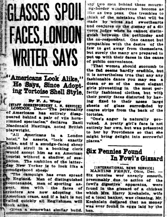 Lake County Times, December 6, 1922