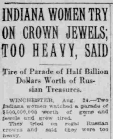 South Bend News-Times, August 25, 1922