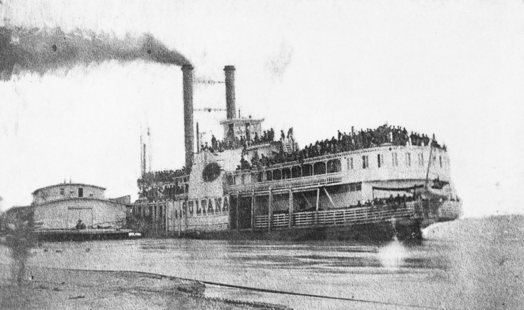 Sultana at Helena, Arkansas, April 26, 1865