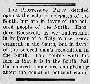The Greenfield Republican, August 8, 1912. Courtesy of Hoosier State Chronicles.