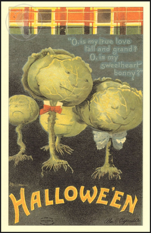 1909 St. Paul MN to Brooklyn NY USA Merry Halloween Postcard Cover