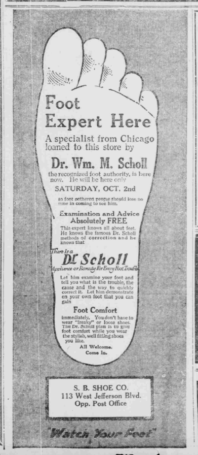 South Bend News-Tribune, October 1, 1920, 2, Hoosier State Chronicles.