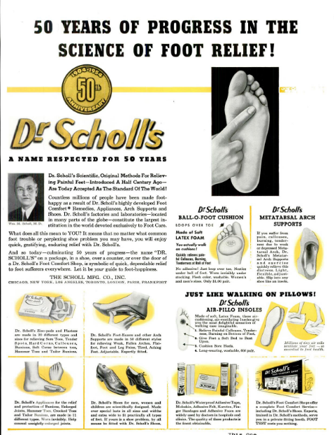 50th Anniversary Advertisement, Life Magazine, June 14, 1954, 3, accessed Google Books.