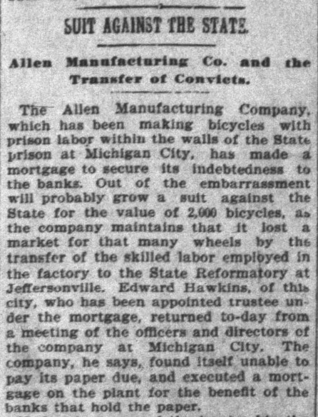 Indianapolis News, October 9, 1897, Hoosier State Chronicles.